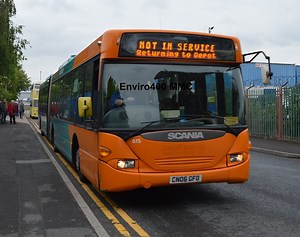 Preserved Cardiff Bus 615 (CN06 GFO)