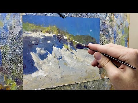 How to Paint Sand Dunes in Oils