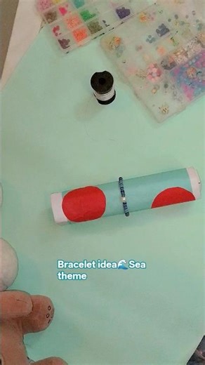 Sea theme bracelet idea🌊