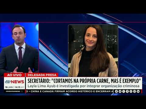 SP: Delegada Layla Lima é investigada por suspeita de conexão com PCC | TEMPO REAL