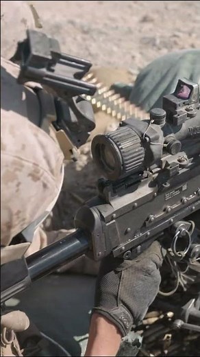 U.S. Unleashes M249 Fire at 410A #usmarines #training #righttargets
