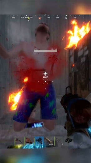 GOING DEEP ON A LOADED 6 MAN WITH A NAILGUN - Rust #rustshorts