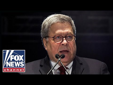 Barr speaks at the Federalist Society's National Lawyers Convention