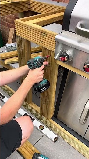 DIY Outdoor Kitchen Build with Timber & Decking