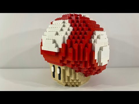LEGO Super Mario Power-Up Mushroom - Bricker Builds