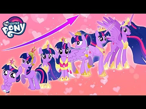 🦄My Little Pony Twilight Sparkle Princess 💜 Characters GROWING UP 2022 🌈👉‪@sweetponylife‬​