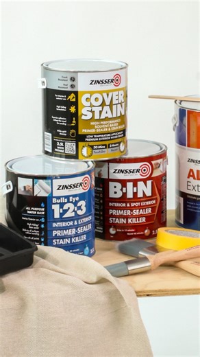 The Paint Shed on Instagram: "Graeme’s back to answer more of your questions and lend his expert advice on which Zinsser primers to use and when to use them #expertadvice #paintingtips #paintinghacks #zinsser #zinsserprimers #binprimer #peelstopprimer #zinssergardz #paintinganddecorating #diy #primer #priming"