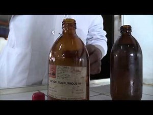 Laboratoire de chimie minerale : Analyse des hyfrocarbures totaux dans les eaux usées