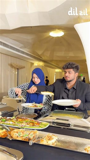 Experiencing the Ramadan Iftar buffet at Haft Khan Restaurant with family was truly special 🌙✨