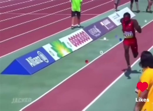 Funny Long Jump Fart Reaction at the Olympics