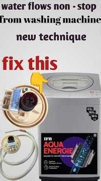 how to replace washer water level pressure sensor #diyrepar #ifb #shotfeed #electronic