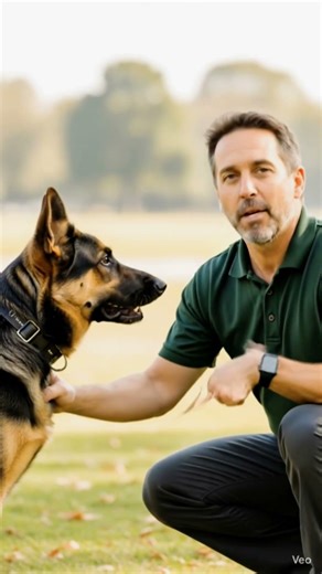 This dog was out of control until the trainer did this #germanshepherd #dogs #shorts