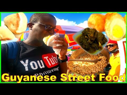 Guyanese Street Food in Georgetown GUYANA | What to Eat in Guyana?