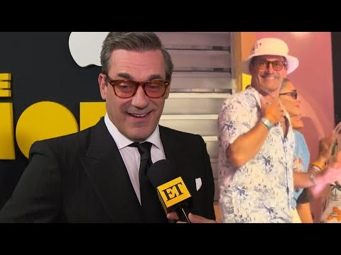 Jon Hamm Reacts to Partying at Bad Bunny's Concert During a HURRICANE (Exclusive)