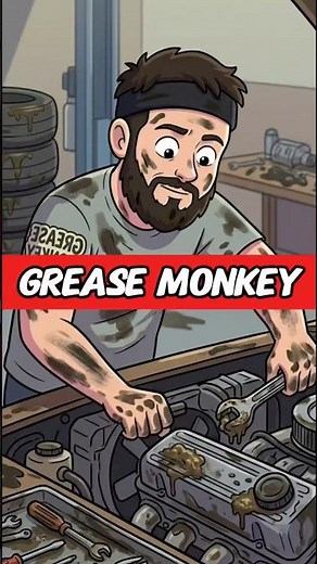 Grease Monkey: What does it mean? #slangoftheday
