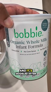 Our lid stickers? Almost as good as what’s inside the can: Bobbie’s tested and trusted infant formula. | bobbie