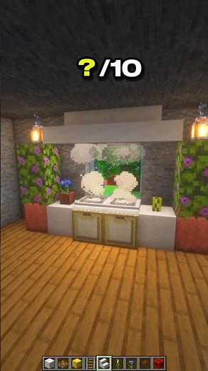 How to Make a Modern Kitchen in Minecraft – Decoration | CupSapling #minecraft #shorts #easy