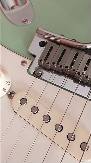 Fender Jeff Beck Stratocaster (Tremolo Close-Up)