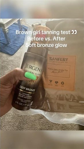 I Tried Self Tanner… Here’s the Before & After