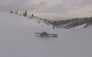 Drawing donuts on the slope! Skier: @Corey Jackson Camera: @charlie.scott4 | UNREEL
