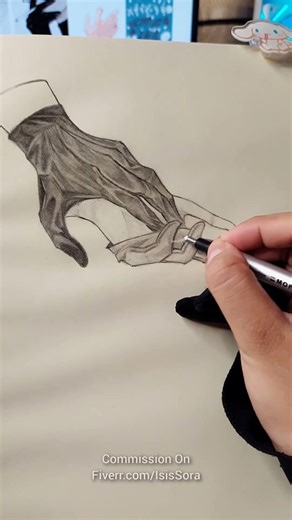 Hand Study 🤝✨️ (Tutorial l|nk in bio) #art #artist