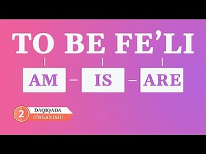 "To be" yordamchi fe'li (Ingliz tili grammatikasi)
