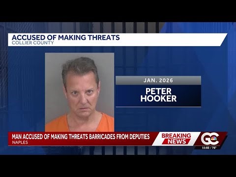 Man arrested after standoff at Collier County apartment, accused of making threats