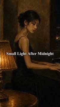 Small Light After Midnight 💡 Slow Piano Jazz for a Quiet Late Hour #shorts