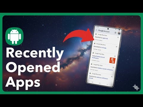 How To See Recently Opened Apps On Android