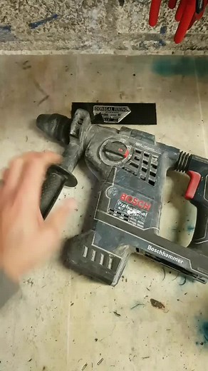 Replacing Motor on Bosch 36V SDS Drill