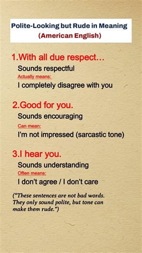 Polite Words That Are Actually Rude 😮 | American English
