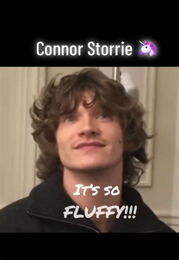 He’s so fluffy, I’m gonna die! Connor Storrie out there being a fluffy unicorn. #connorstorrie #heatedrivalry #ilyarozanov #vogue #sofluffy