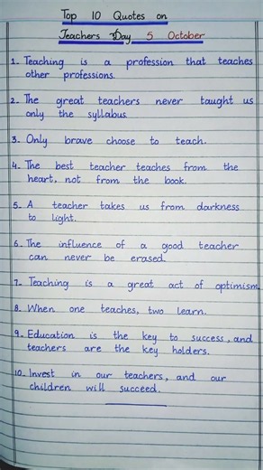 Teachers day quotes #teacherday #teacher #quotes #5octoberteachersday