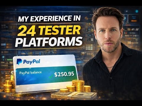 Testing 24 Platforms That Pay to Test Websites 💻 during 3 months (REAL Experiment) Worth it?