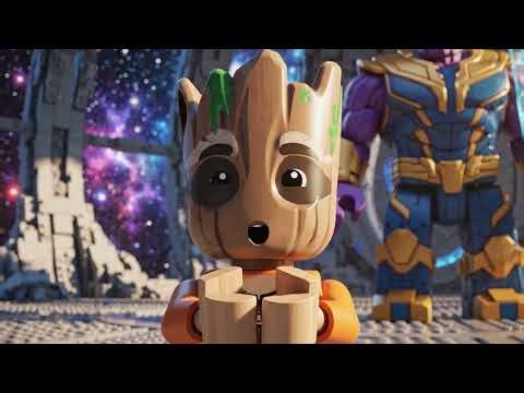 14 Lego Galactic Alliance STAR WARS × GUARDIANS OF THE GALAXY — The Kyber Heist