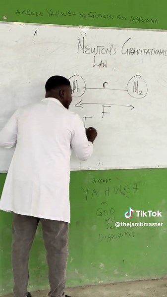 The Jamb Master demystifying Physics with his 100 level students this morning…. Your admission is next!!! Have you joined the Jamb Master’s 30 day challenge? #jamb2026 #fyp #viral #jambprep2026