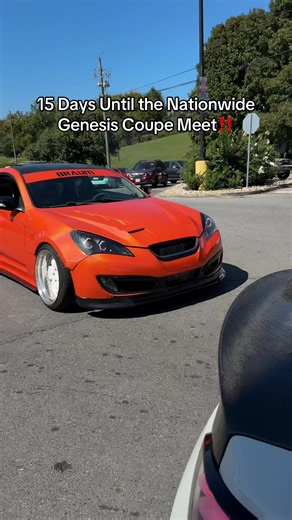 someone pinch me🤣 OCT 10th DTX BE THERE OR CRY🫡 #landlockedmotorsports #genesiscoupe #gencoupe #genesiscoupemeet #hyundai