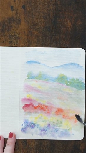 Impressionistic Watercolor Timelapse