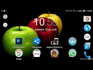 Como forzar rotación de pantalla incluso en apps que no lo permiten