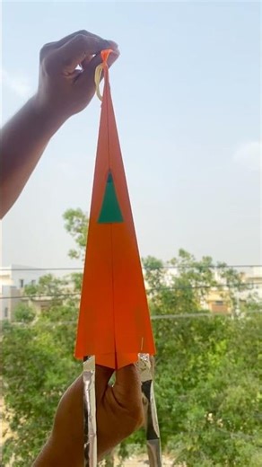 Sonic Rocket Paper Airplane Fly With Rubber Band Launcher