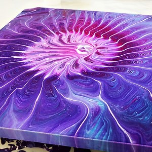 5.3M views · 4K reactions | Swirl pouring through a sink strainer using acrylic paints. Paints are thinned with a pouring medium. No silicone added. | Art Inspirations | Facebook