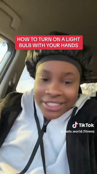 How to Turn On a Light Bulb with Your Hands