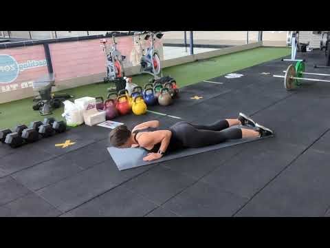 How To: Prone Tricep Push Ups