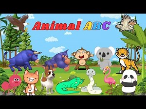 Animals ABC A9TH225 | Learn ABC Alphabet With Animals | Kids TV