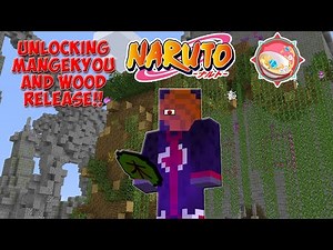 Awakening MANGEKYOU SHARINGAN! Plus Wood Style! Naruto Minecraft SMP