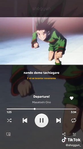 Hunter x Hunter OP 1 - Departure Lyrics Translation