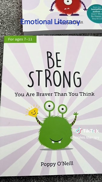 #semh #emotionalliteracy. These Poppy O’Neil books are brilliant to use with children.