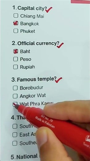 Thailand Quiz