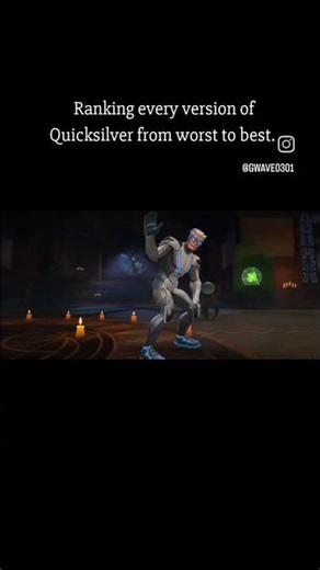 Ranking every version of Quicksilver from worst to best. #marvel #marvelhero #quicksilver #superhero