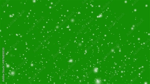 Loop snow animation and motion graphics big and small snowflakes and falling snow, snowfall, rain